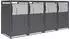 Westmann Tonus 4 80 x 265 x 116 cm Anthrazit