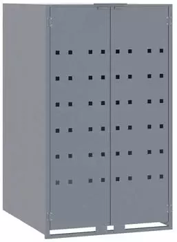 Deluke GORILO Für 1 Tonne 69x79x117cm Stahl Grau