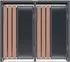 Westmann Status 2 80 x 132 x 116 cm Anthrazit-Holzoptik