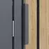 Home Deluxe Mülltonnenbox KANTO Holzoptik 2x240L