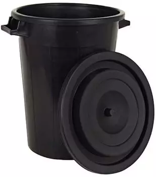 Spetebo Universaltonne 100 L schwarz