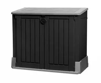 Keter Store It Out Midi 2 x 120 Liter schwarz