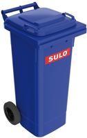 M&uuml;llgro&szlig;beh&auml;lter 80 L Hdpe Blau Fahrbar, Nach En 840