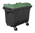 Bauer Müllcontainer 660 l mit Flachdeckel