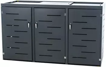 CLP Tanis 198x80x116cm anthrazit