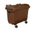 Bauer Müllcontainer 660 l mit Flachdeckel