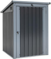 Westmann - Stahl M&uuml;lltonnenbox Und Ger&auml;tebox Anthrazit 101x104x134 Cm