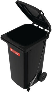 Sulo Müllgroßbehälter 240L HDPE fahrbar m.Fußpedal grau