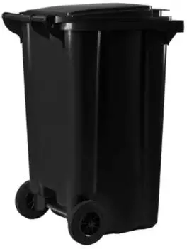 Bauer Mülltonne 240L grau