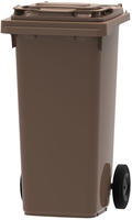 PROREGAL Premium 2-Rad-M&uuml;lltonne MGB | 120 Liter, HxBxT 97,4x47,9x55,5cm 