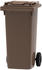 Proregal Premium 2-Rad-Mülltonne MGB 120L 97,4x47,9x55,5cm HDPE-Kunststoff
