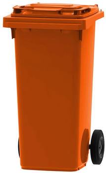 Proregal Premium 2-Rad-M&uuml;lltonne MGB 120L 97,4x47,9x55,5cm HDPE-Kunststoff Orange
