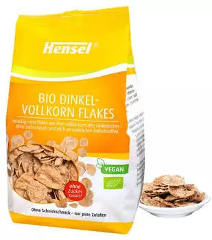 Hensel Bio Dinkelvollkorn Flakes