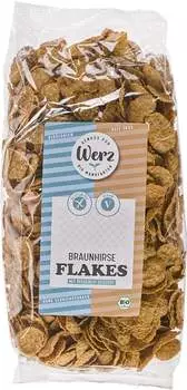 Werz Braunhirse Flakes, glutenfrei