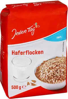 Jeden Tag Haferflocken Zart