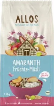 Allos Bio Amaranth Fr&uuml;chte-M&uuml;sli 1,5kg