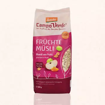 Campo Verde Fr&uuml;chte M&uuml;sli, Demeter