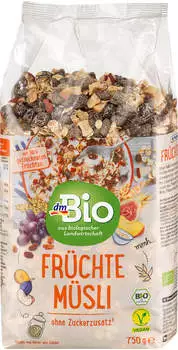 Dm Bio Früchte Müsli