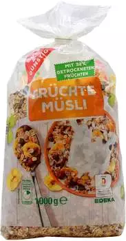 Gut & G&uuml;nstig Fr&uuml;chte M&uuml;sli