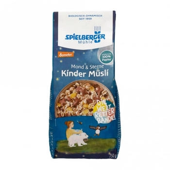 Spielberger M&uuml;hle Mond Sterne Kinder M&uuml;sli 750g