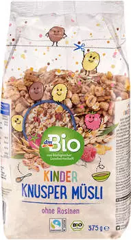 Dm Bio Kinder Knusper M&uuml;sli