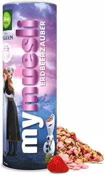 Mymuesli Disney Frozen Erdbeerzauber M&uuml;sli