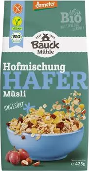 Bauck Mühle Hafer Müsli Hofmischung glutenfrei demeter (485837)