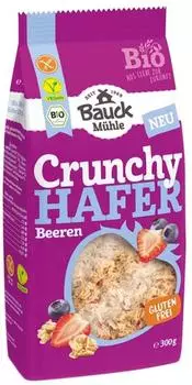 Bauck Mühle Hafer Crunchy Beeren glutenfrei Bio (487938)