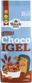 Bauck Mühle Knusper Choco Igel Hafer glutenfrei (4015637019185)