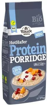 Bauck M&uuml;hle Hot Hafer Protein Porridge unges&uuml;&szlig;t (375g)