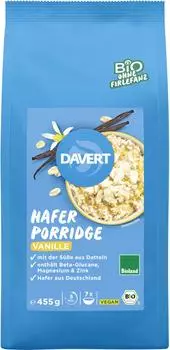 Davert Hafer-Porridge Vanille bio XL 455g