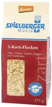 Spielberger M&uuml;hle 5-Korn-Flocken Zartblatt bio (062538)