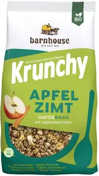Barnhouse Krunchy Apfel-Zimt Bio 375g