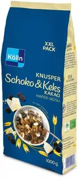 K&ouml;lln M&uuml;sli Knusper Schoko & Keks Kakao (1000 g)