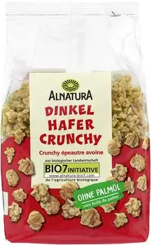 Alnatura Bio Crunchy Dinkel Hafer 375g