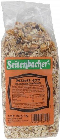Seitenbacher Müsli 477 die geröstete Eiweißquelle (400 g)