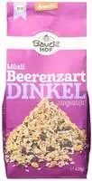 Bauckhof - Dinkel M&uuml;zli Beerenzart Demeter 425 g