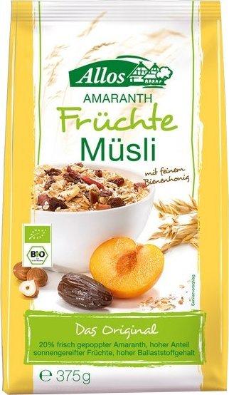 Allos Amaranth Früchte Müsli (375 g)