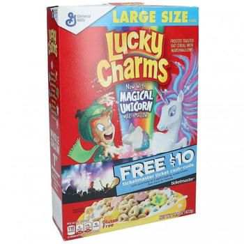 Lucky Charms Magical Unicorn mit Marshmallows (422g)