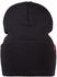 navy blue/red