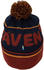 Fjällräven Pom Hat (F84768) autumn leaf/dark navy
