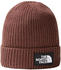 The North Face Logo Box Cuff Beanie (NF0A3FJX)