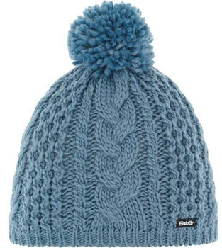 Eisb&auml;r M&uuml;tze Afra Pompon (75039) steel blue
