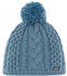 Mütze Afra Pompon (75039) steel blue