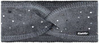 Eisb&auml;r Stirnband Dip Dye (85030) white/schwarz