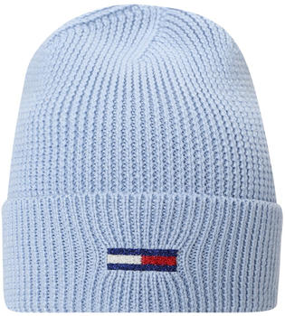 Tommy Hilfiger Rippstrick-Beanie mit Flag (AW0AW15474) chambray blue
