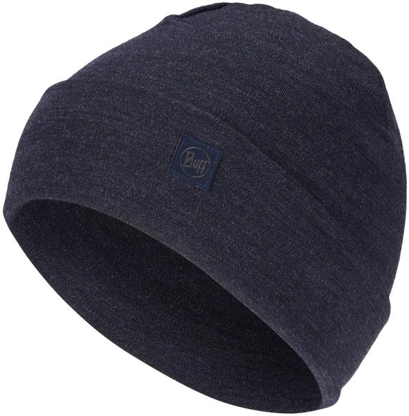 Buff Heavyweight Merino Wool Hat (111170) solid night blue