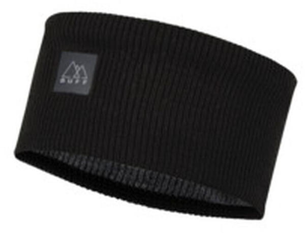Buff Crossknit Headband (126484) solid black