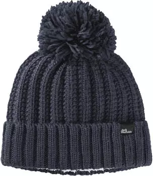 Jack Wolfskin Highloft Knit Beanie W night blue
