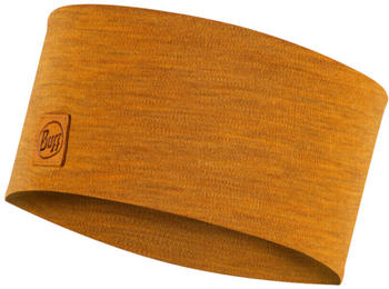 Buff Merino Headband Wide (129441) solid mustard